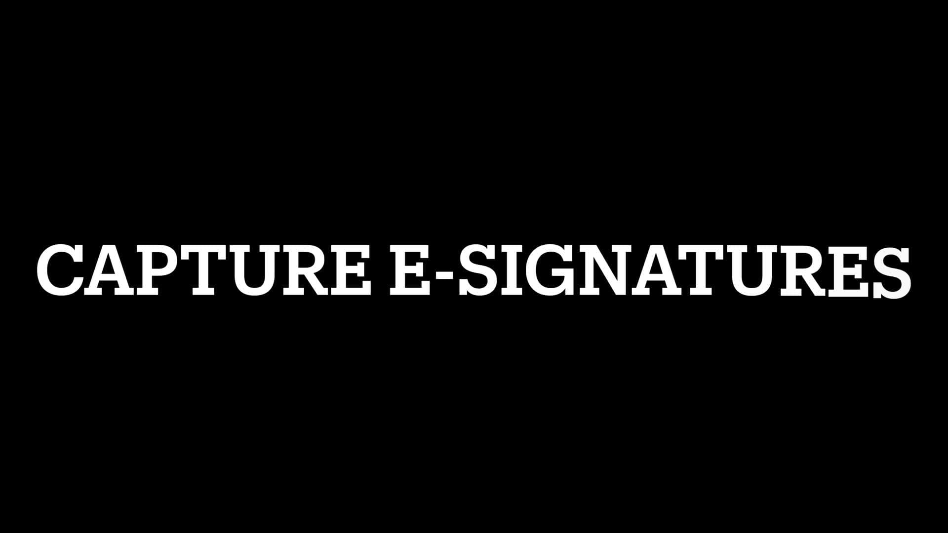E-sign