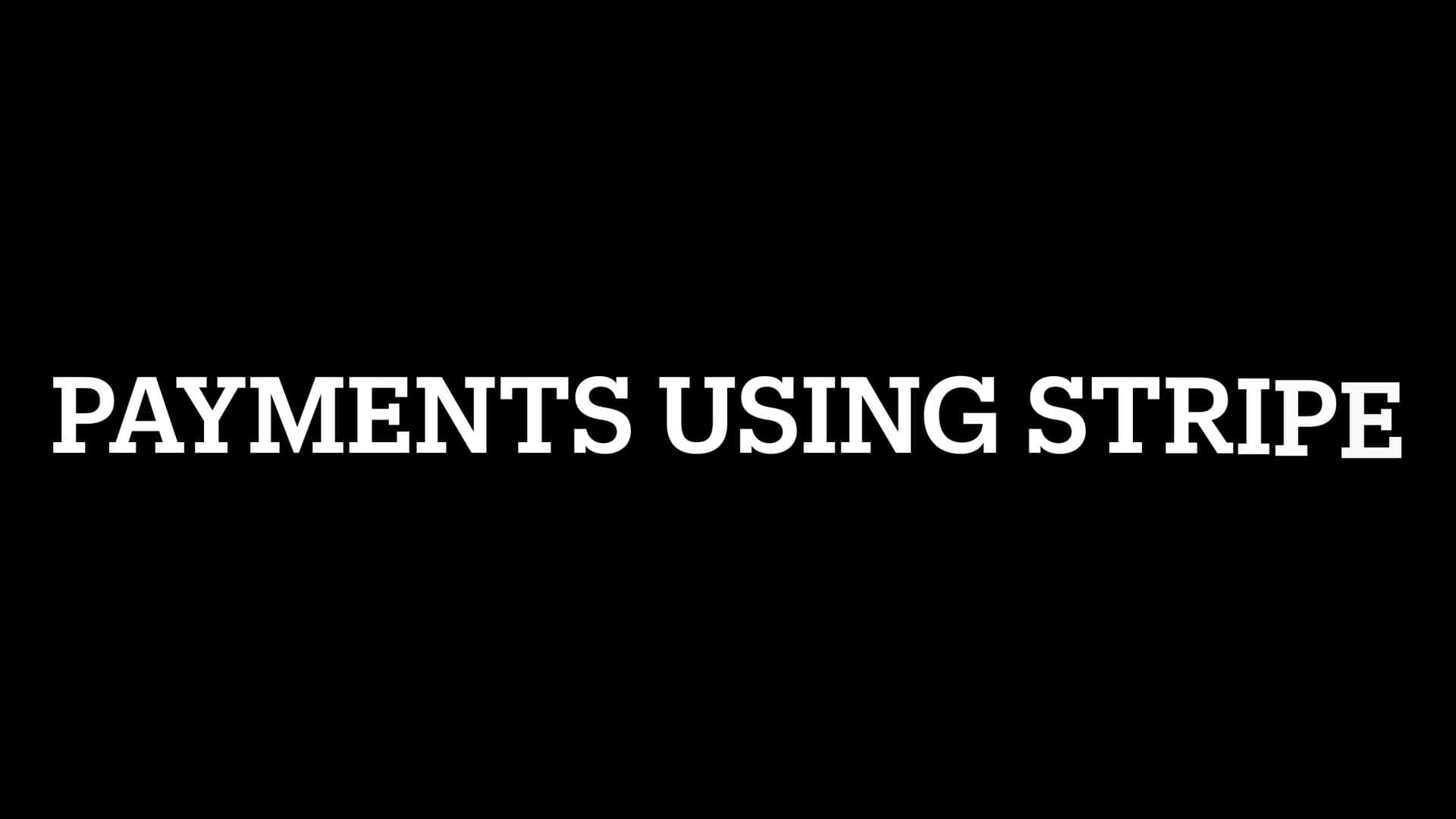 Stripe Payments