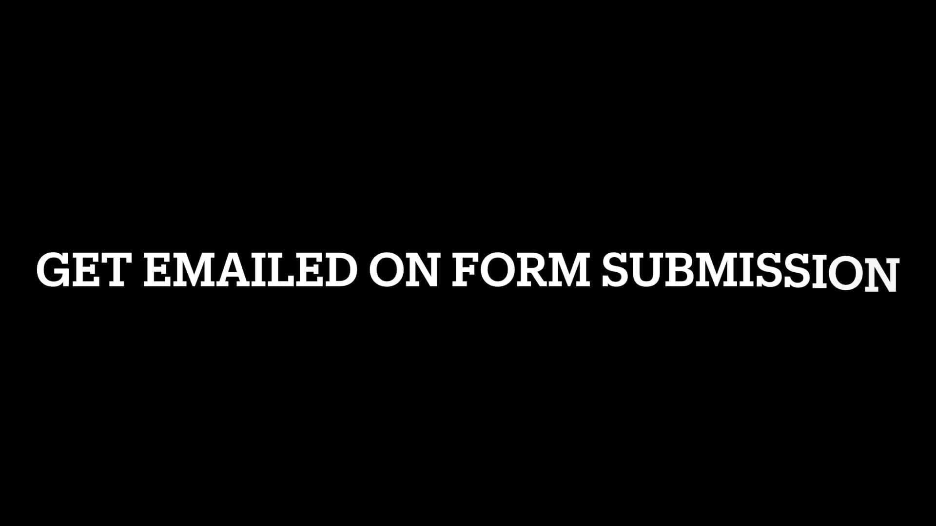 Email Notifications